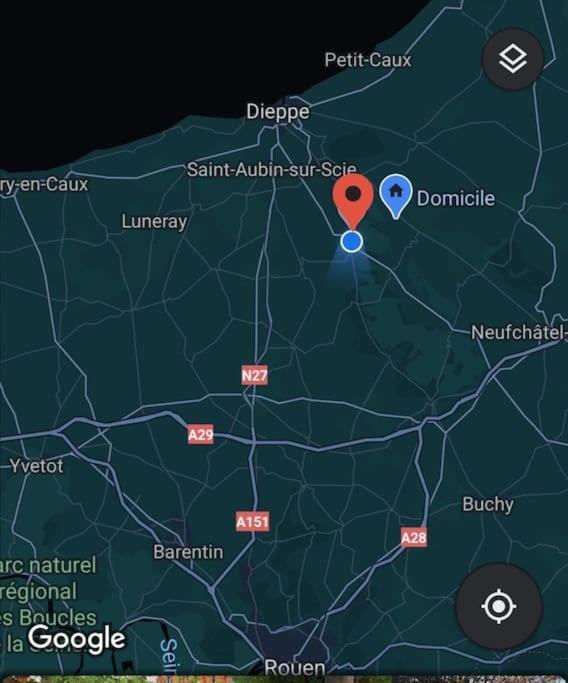 Le P'Tit Torceen Proche De Dieppe Par Com'En Normandie Torcy-le-Petit Exteriér fotografie